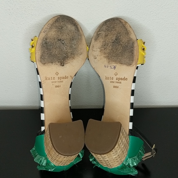 Kate Spade Wiatt Studded Pineapple block heels - Picture 7 of 8